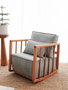 Atelier Del Sofa Silla Alada Sallanan - Azul